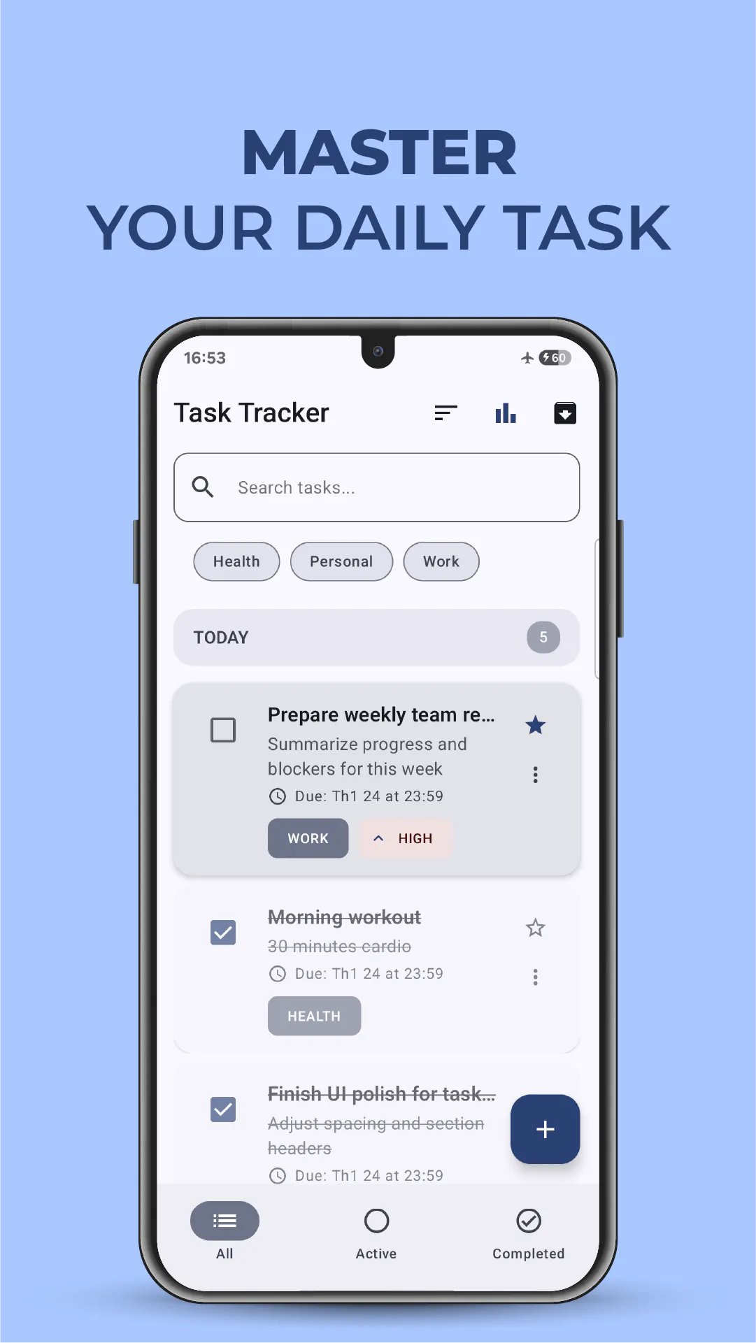 Banner del producto Task Tracker: Todo & Planner