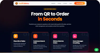 SwiftMenu — Digital Restaurant Menu gallery image