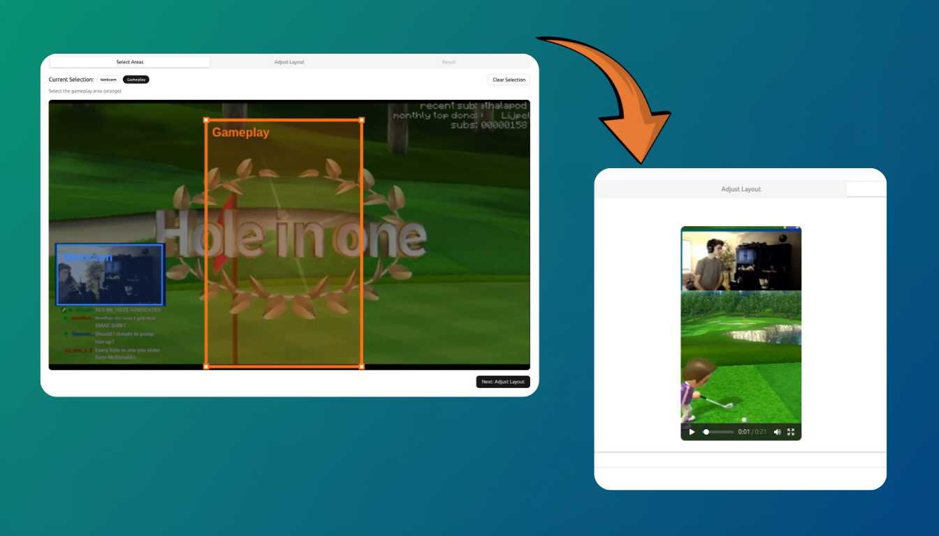 Clips - Open Source AI Clipping Tool - The fastest way to turn hour-long videos into viral shorts media 4