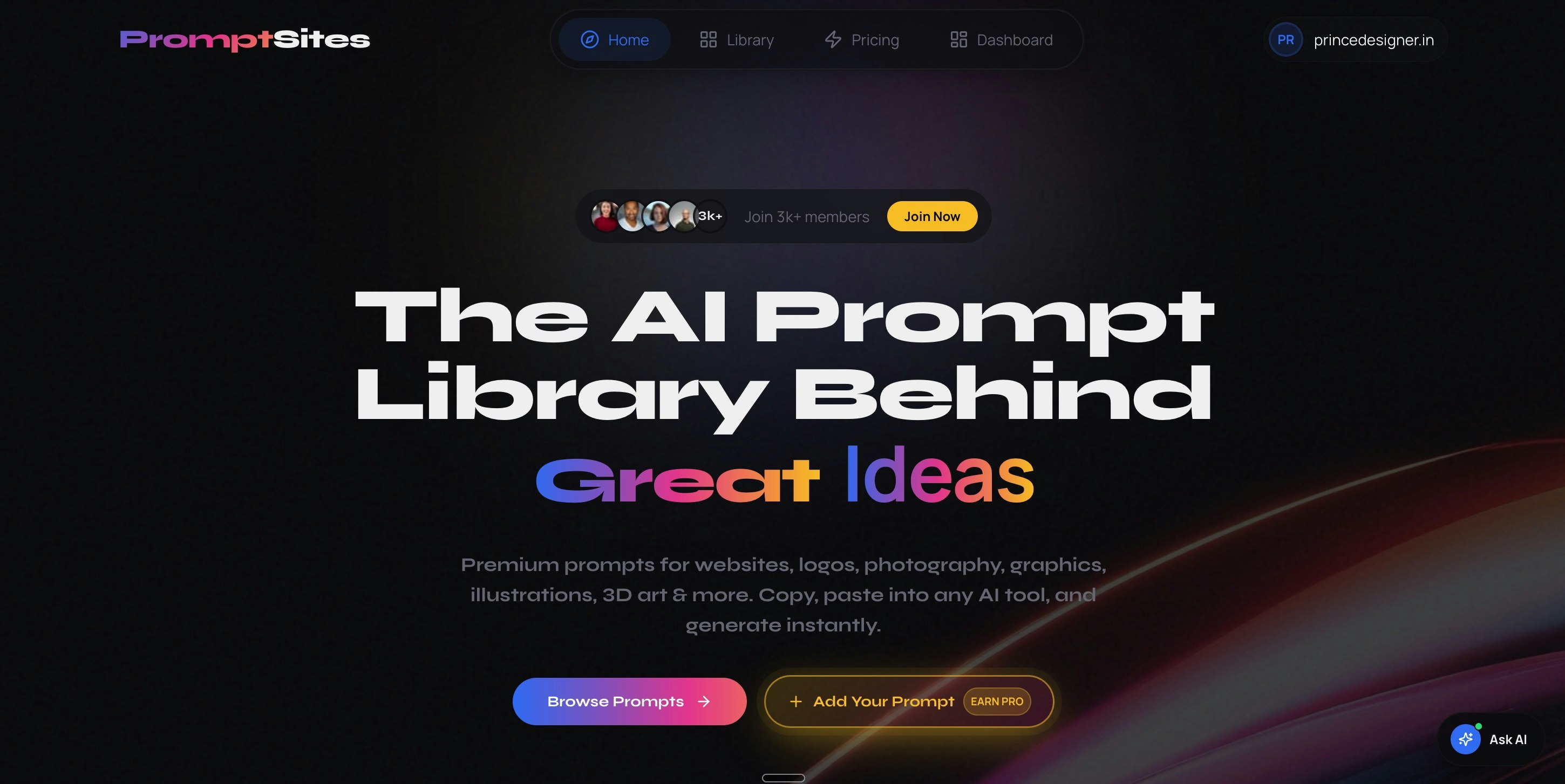 PromptSites
