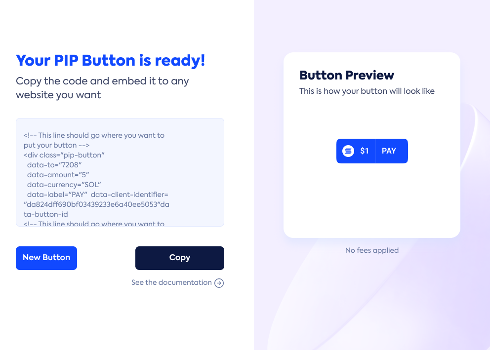 PIP Button gallery image