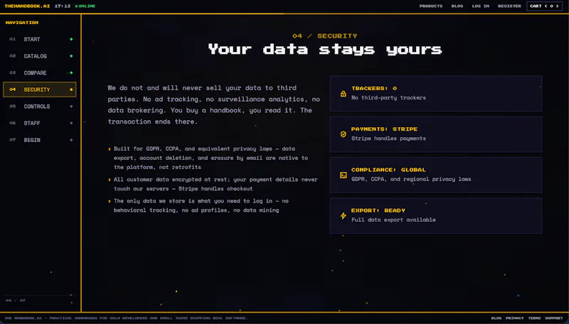 The Handbook screenshot 4