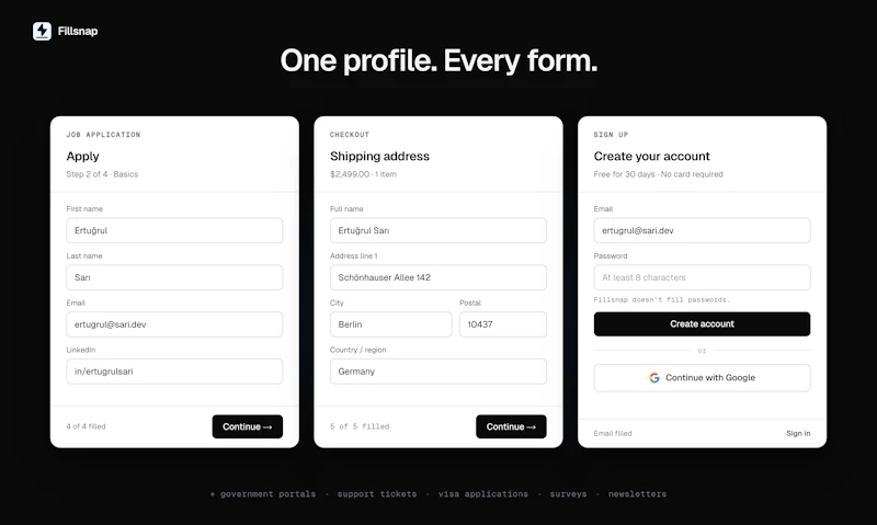 Fillsnap screenshot 4
