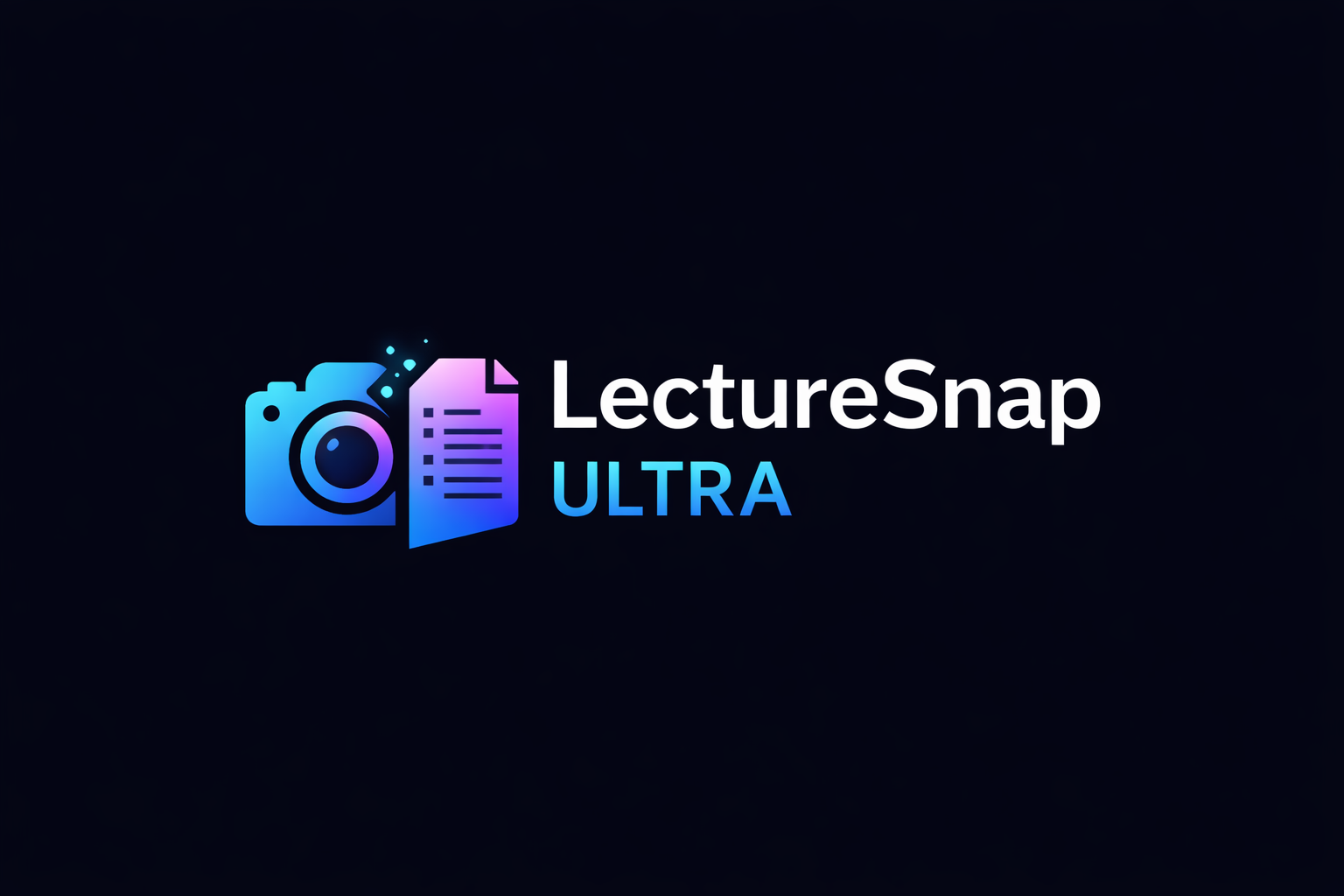LectureSnap ULTRA — Silent Programmer