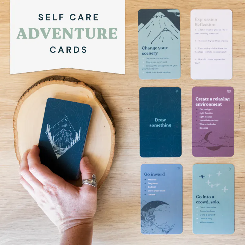 Self Care Adventure Cards