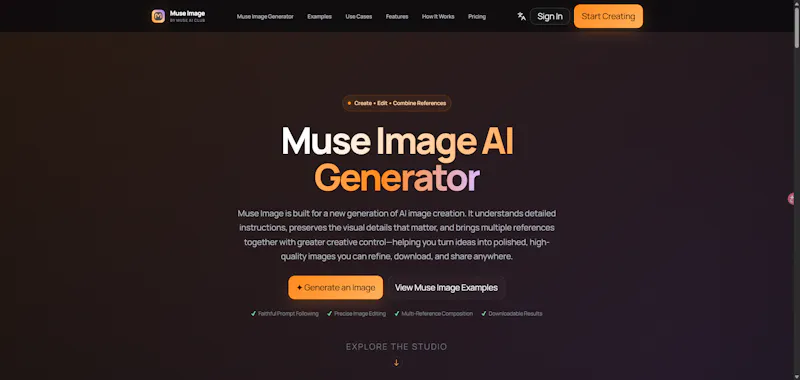Muse Image screenshot 1