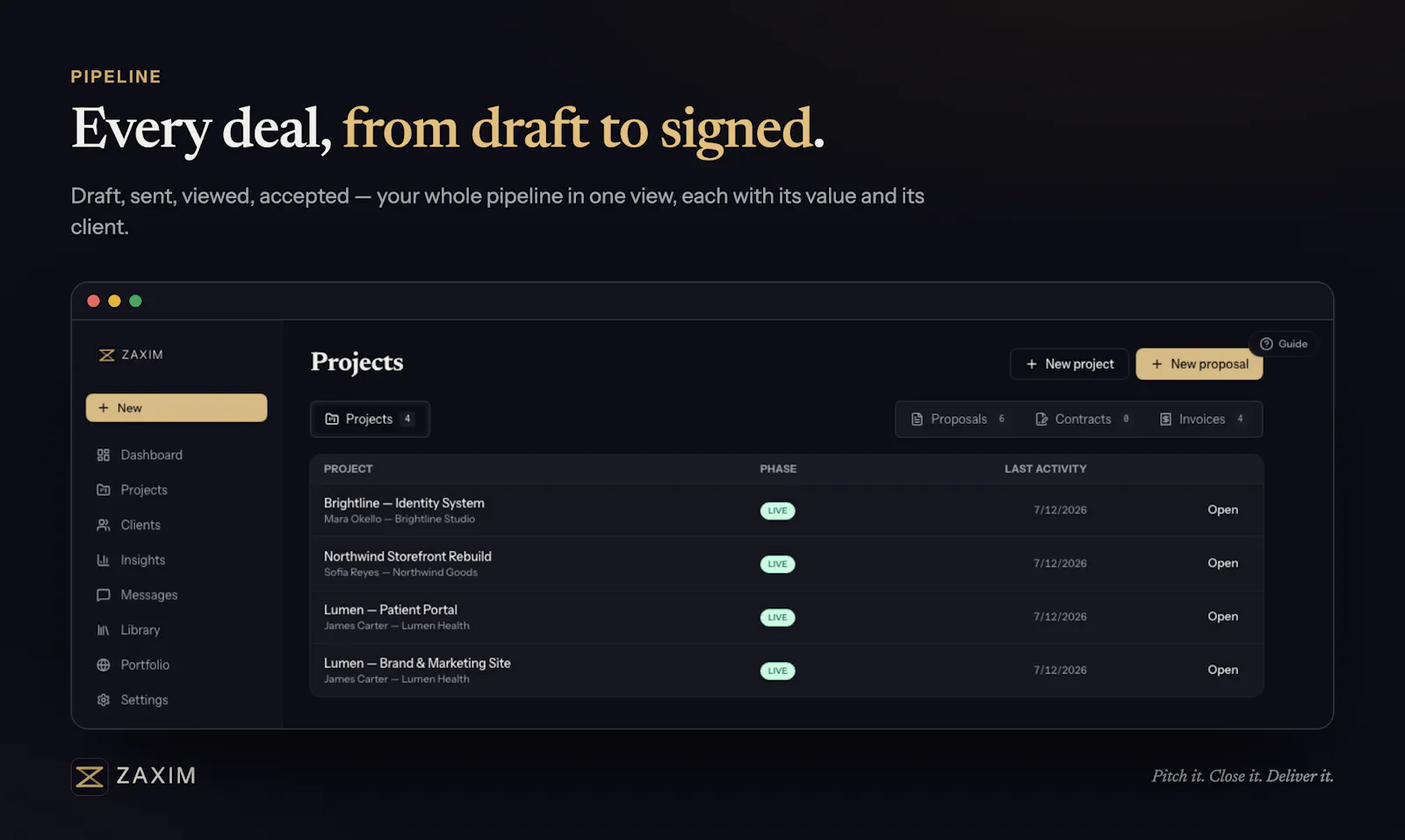 Zaxim screenshot 8
