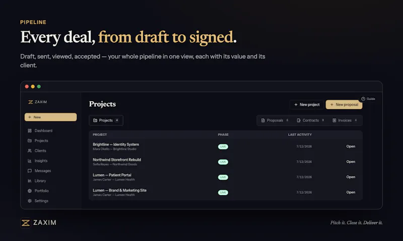Zaxim screenshot 8