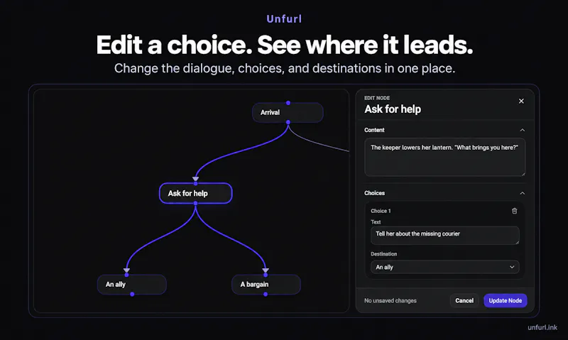 Unfurl screenshot 2