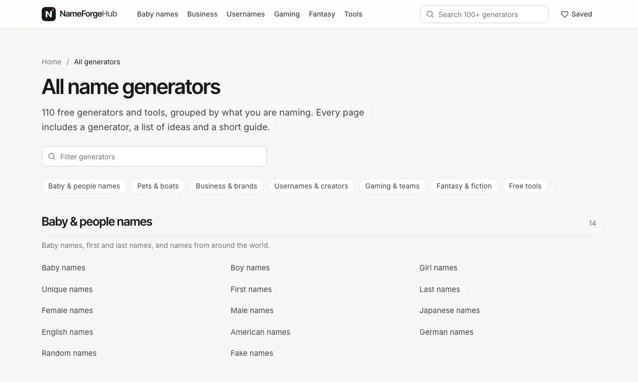 NameForgeHub gallery image