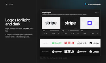 Brand Identity API gallery image
