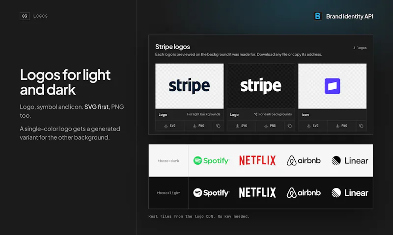 Brand Identity API screenshot 5