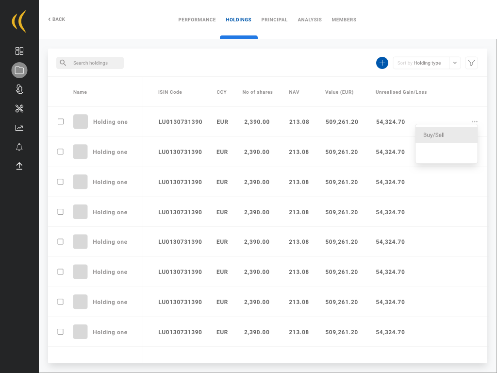 Total asset consolidation sorted gallery image