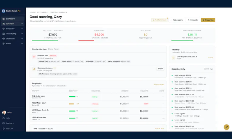 Pacific Rentals Pro screenshot 3