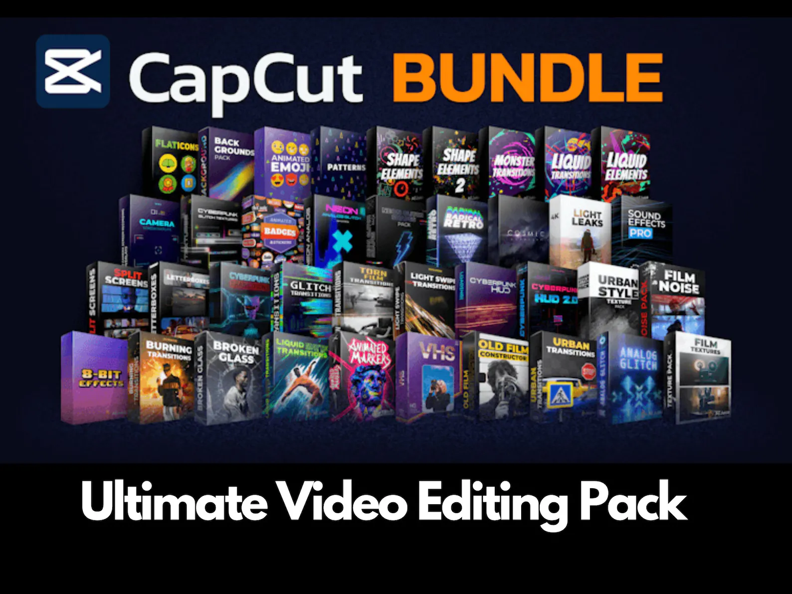 1,200+ CapCut Editing Assets — One Free gallery image