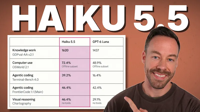Claude Haiku 5.5 screenshot 1 (video preview)
