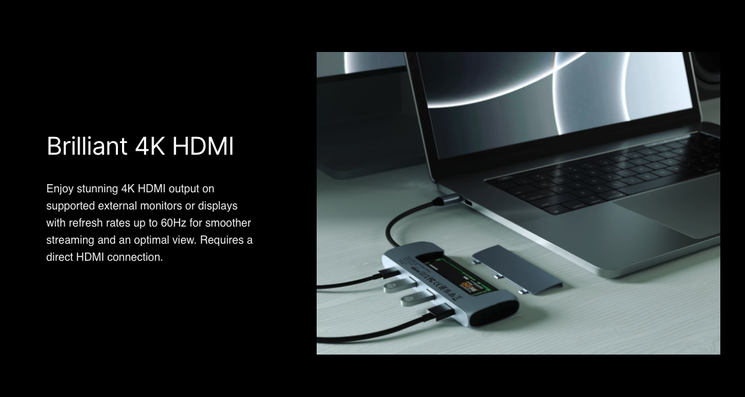 USB-C Multiport adaptor + SSD storage gallery image