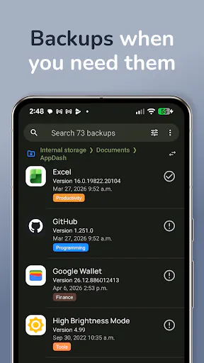 AppDash: App Manager & Backup gallery image