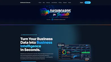 Dashboard in Seconds™ gallery image