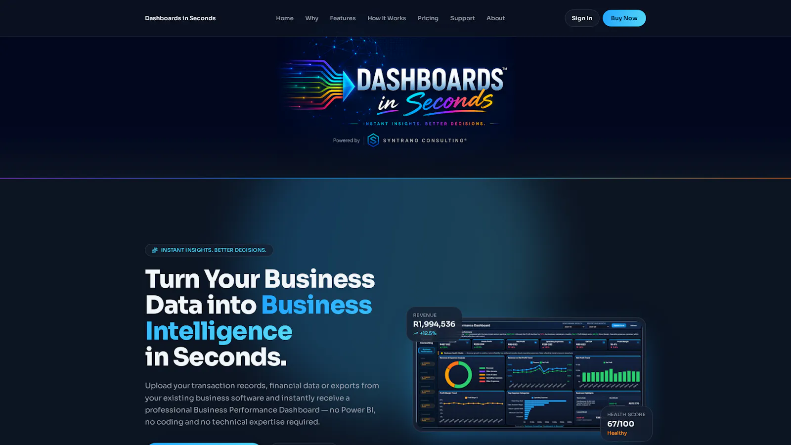 Dashboard in Seconds™ screenshot 3