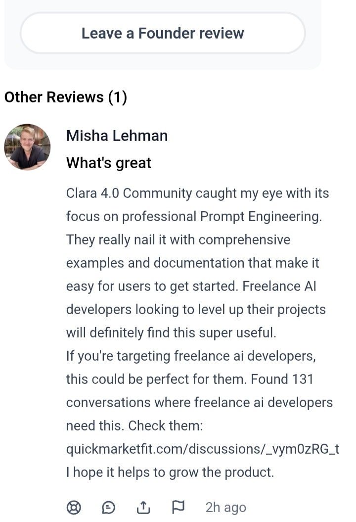 Clara 4.0 – 社區版 - Clara 4.0：人工智能作為戰略顧問 media 4