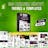 1000+ Template premium shopify-wordpess