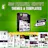 1000+ Template premium shopify-wordpess