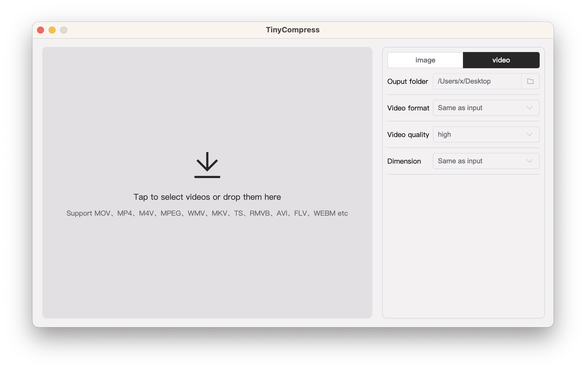 Media TinyCompress 3