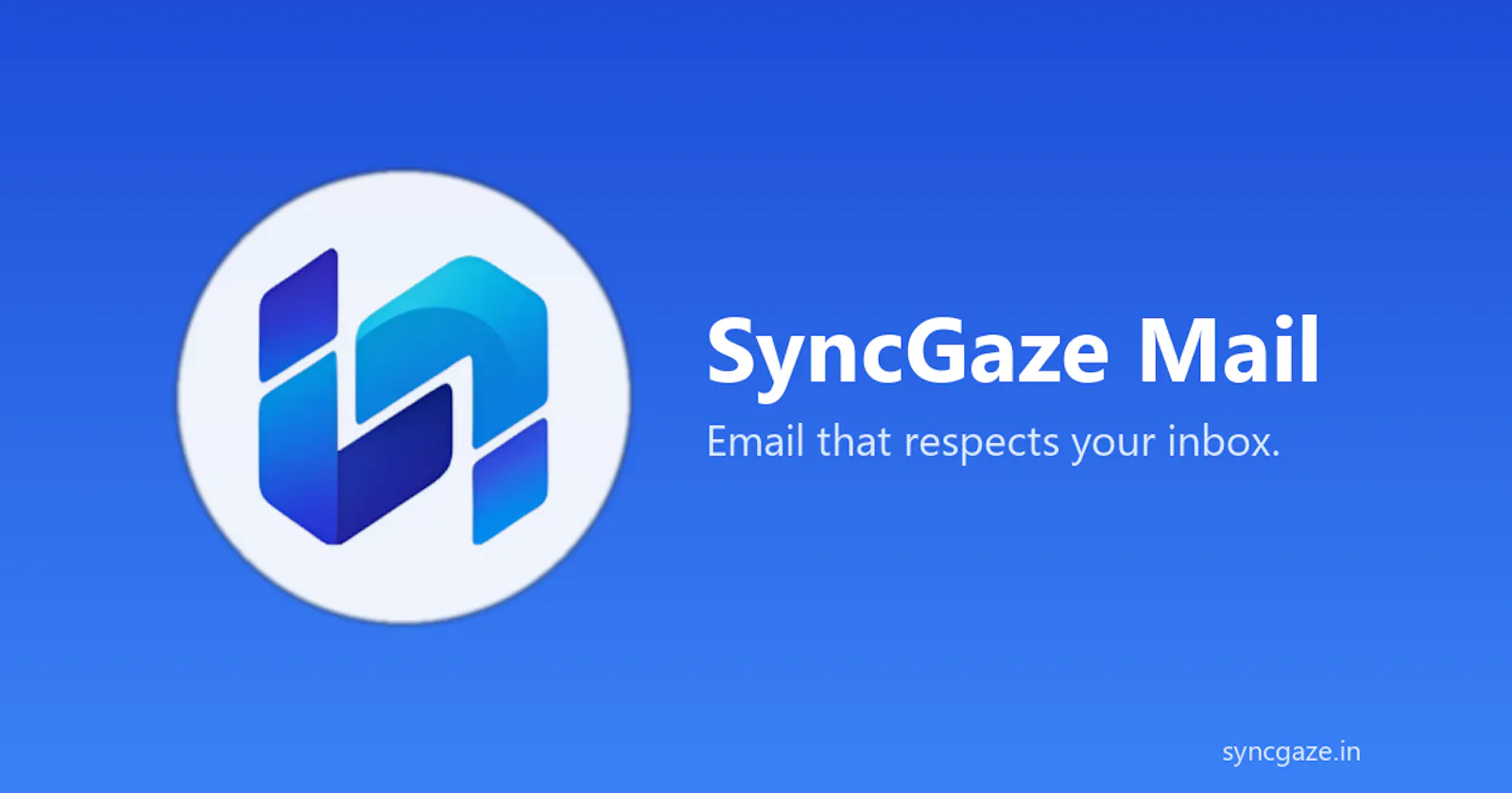 SyncGaze Mail screenshot 1