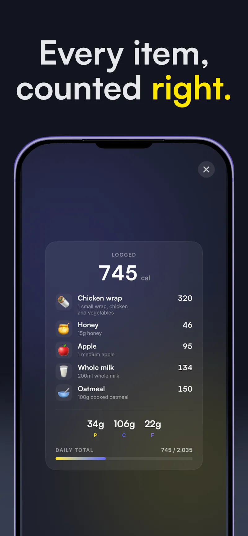 Logma: AI Calorie Tracker screenshot 2