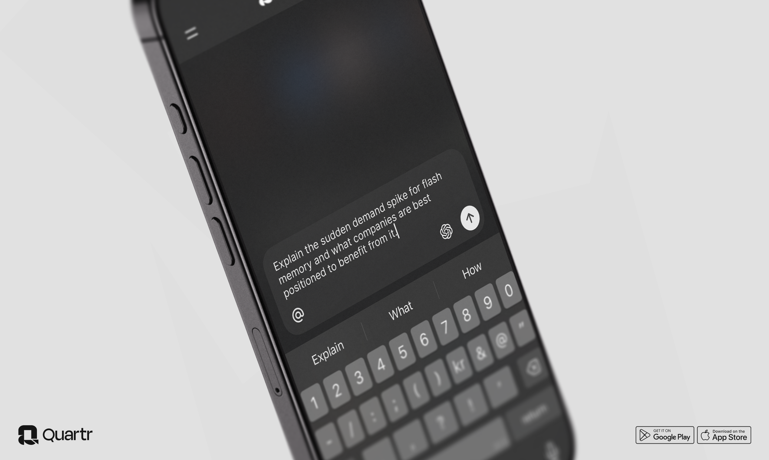 Quartr AI chat
