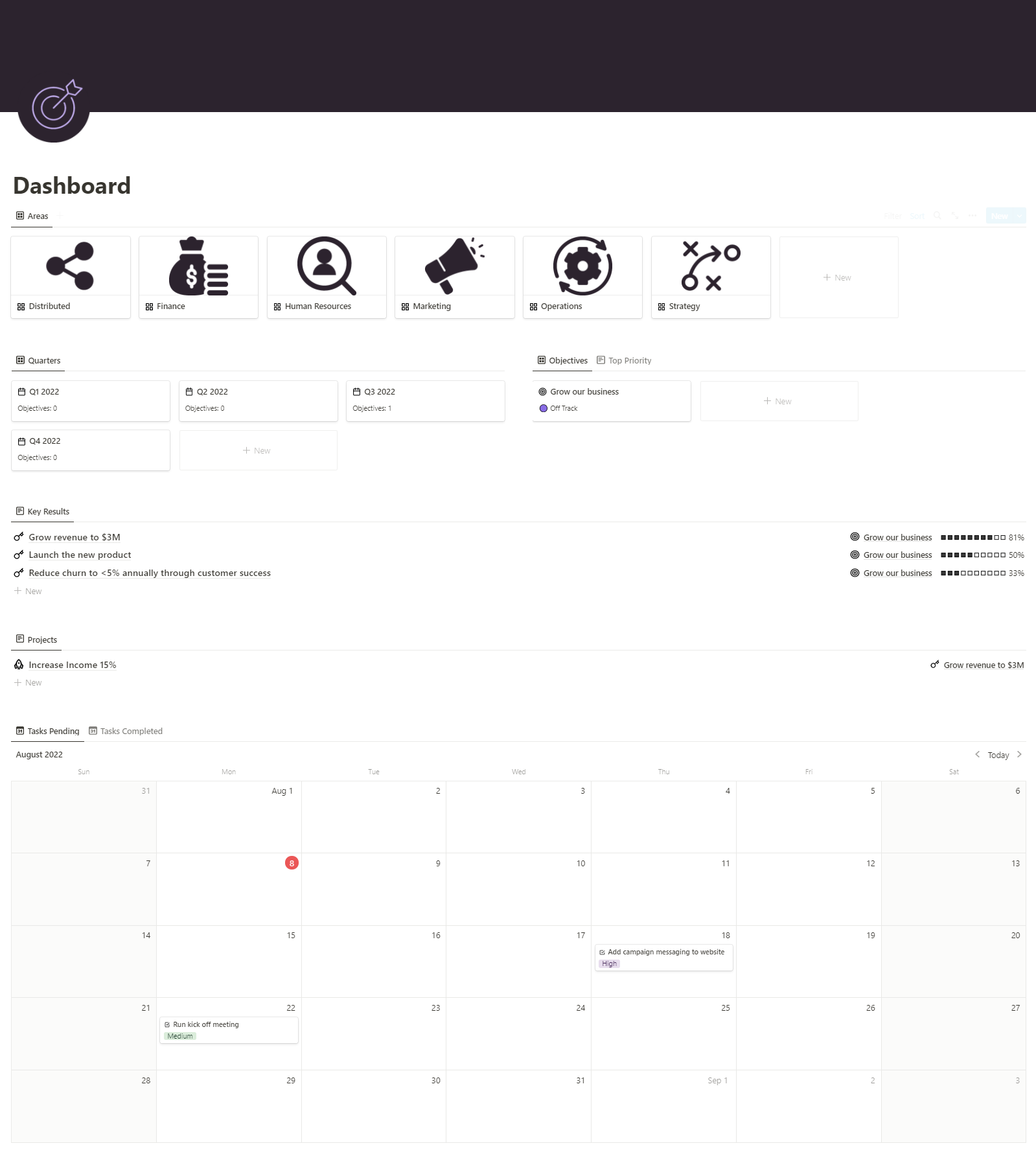 Advanced OKR gallery image