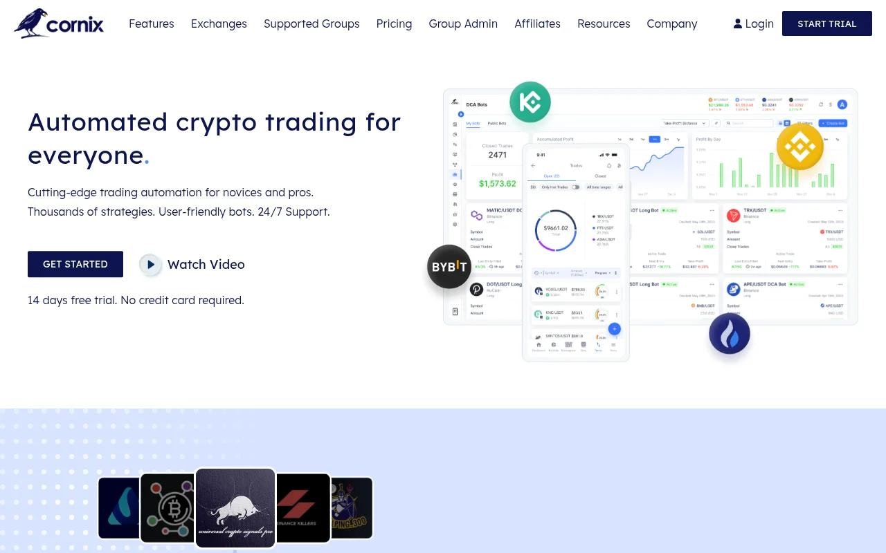 Cornix - Crypto Trading automatizzato per tutti media 1