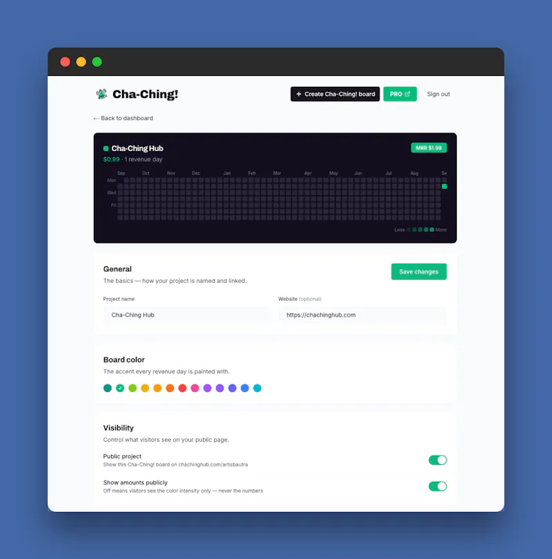 Cha-Ching Hub screenshot 2