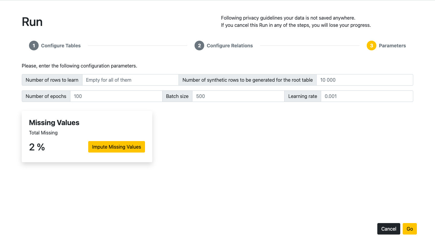 Dedomena Synthetic Data Generator gallery image