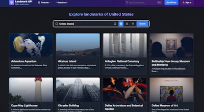 Landmark API gallery image