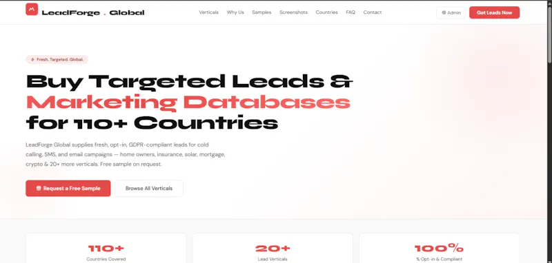Buy Targeted Leads & Databases screenshot 4
