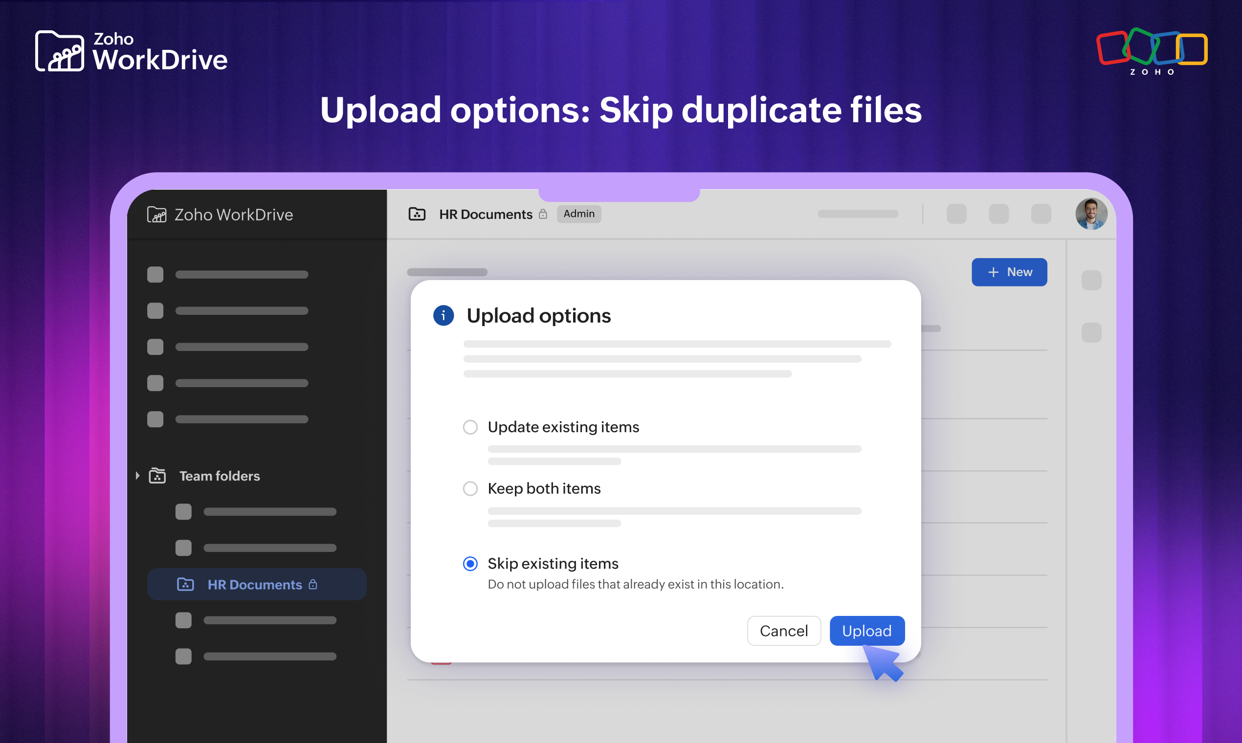 Zoho WorkDrive 6.0 (Phase 1) gallery image
