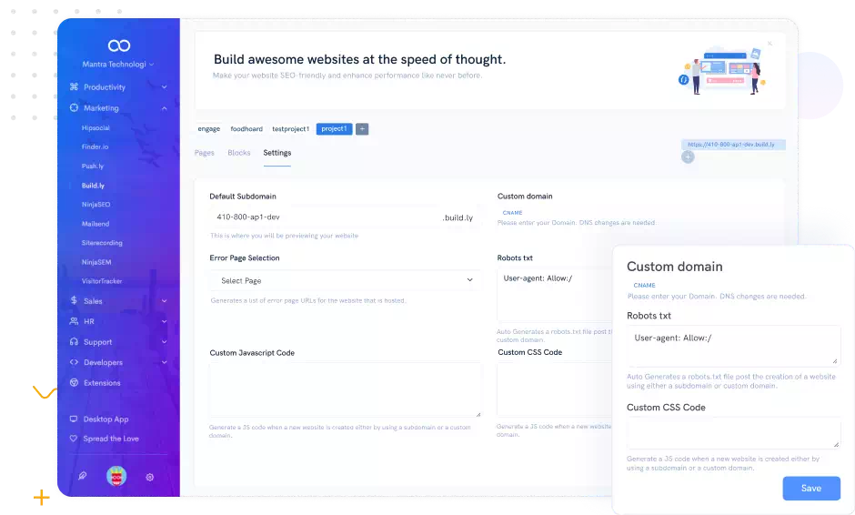 NinjaSites by 500apps gallery image