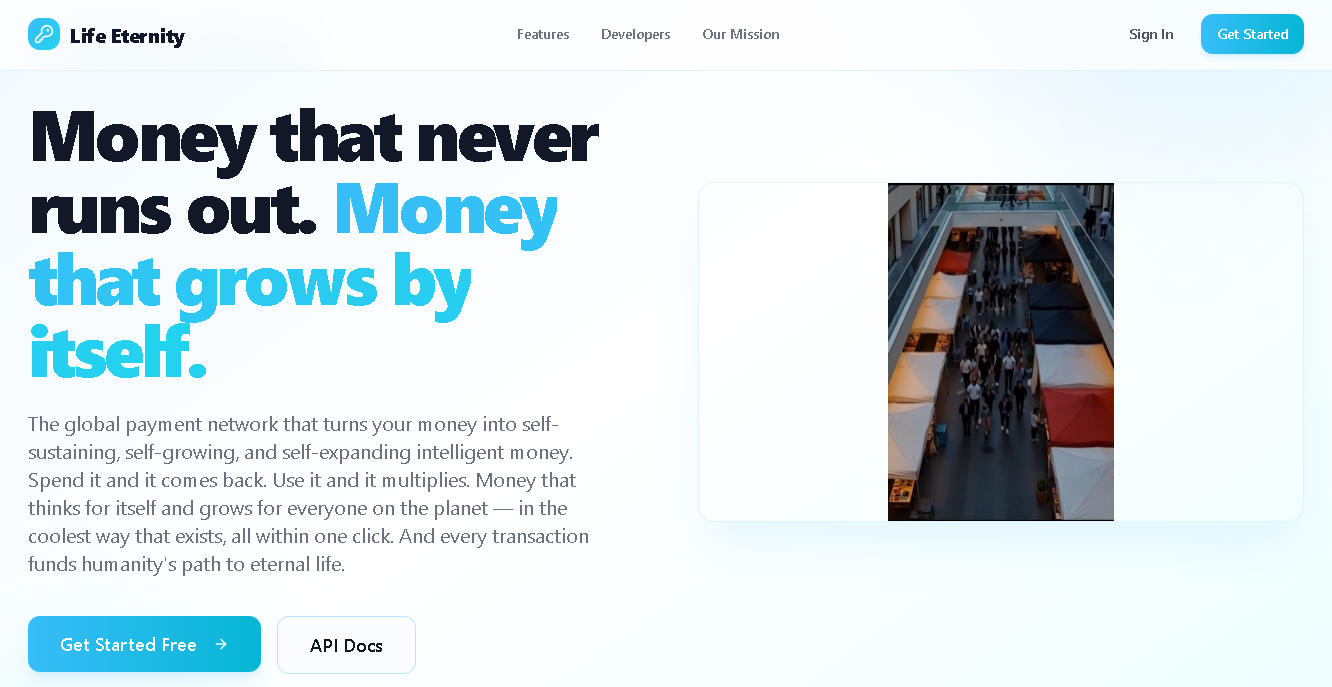 Life Eternity  Global Payment Automatice gallery image