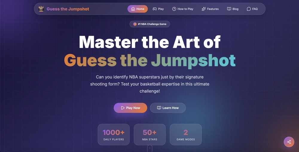 Media Guess the Jumpshot - Nba player shooting game 2