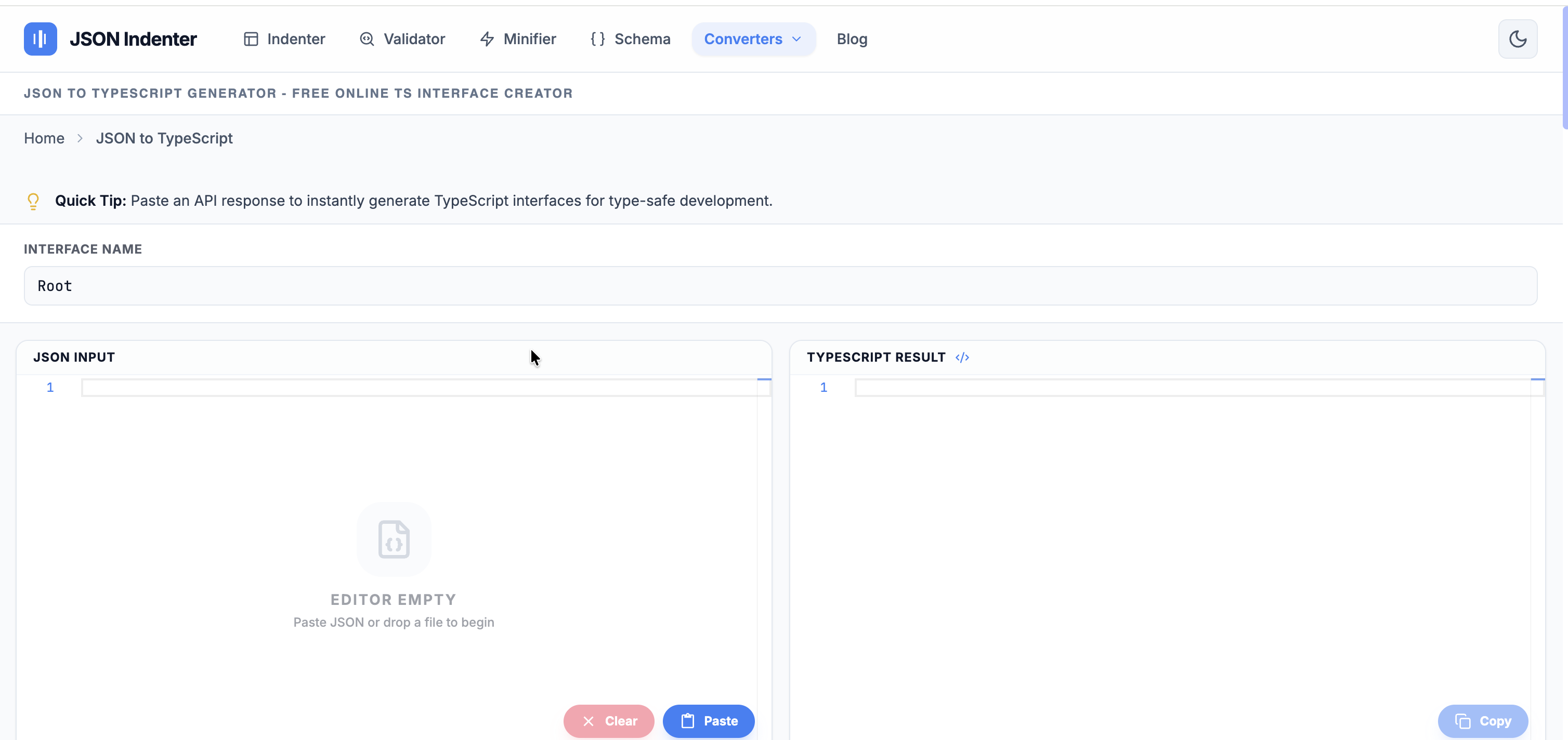 JSON Indenter gallery image