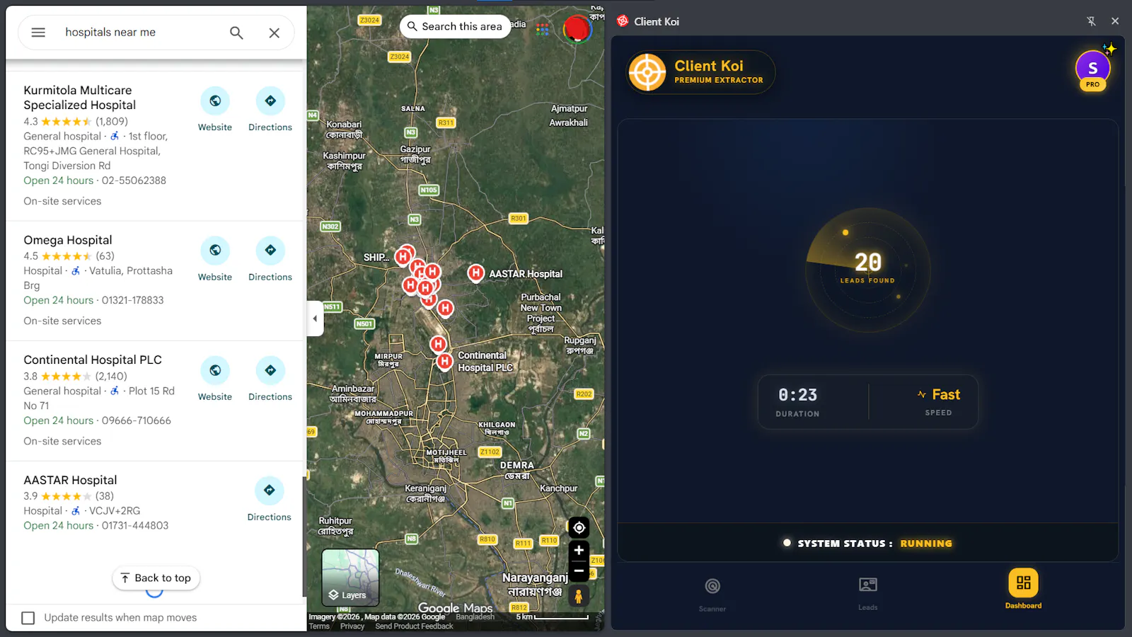Client Koi screenshot 4