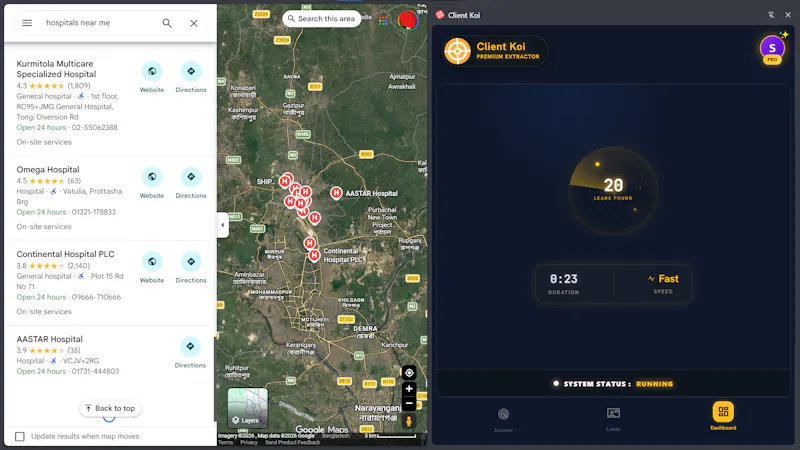 Client Koi screenshot 4