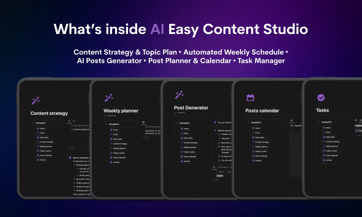 AI Easy Content Studio gallery image
