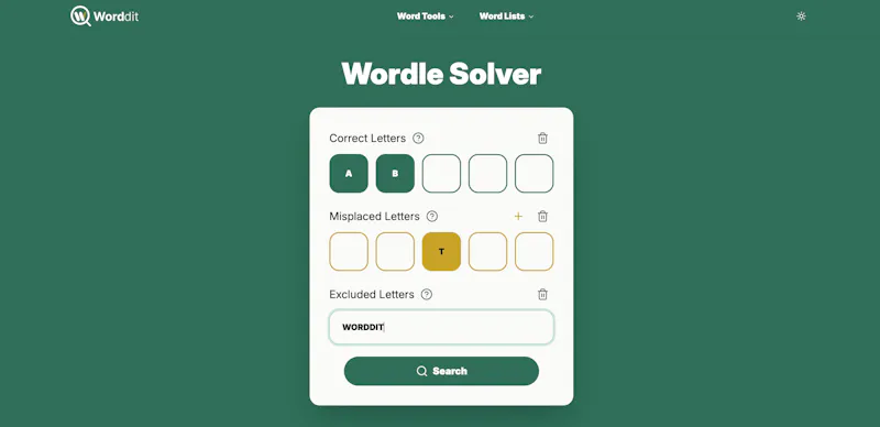 Worddit screenshot 2