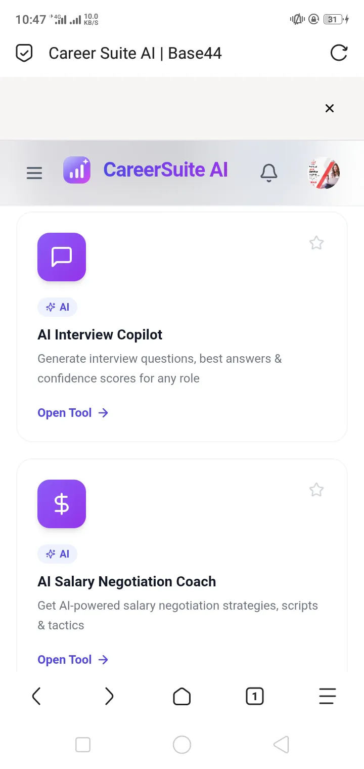 CareerSuite AI gallery image