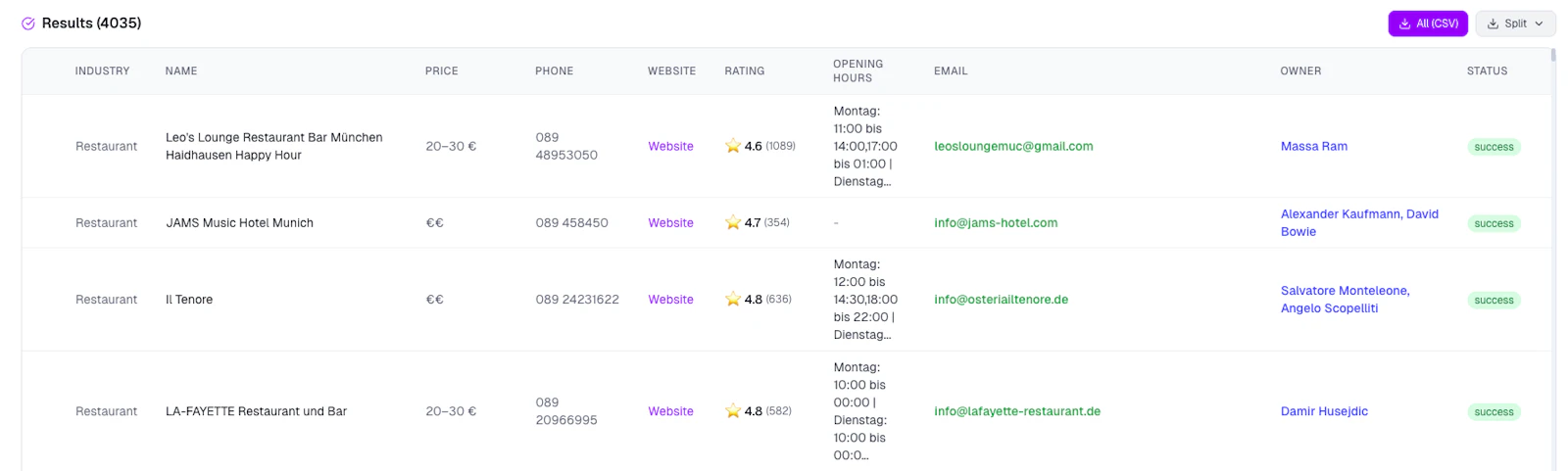 Autosetter screenshot 2