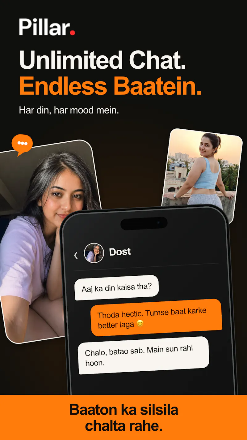 Pillar: Indian AI Girlfriend screenshot 3