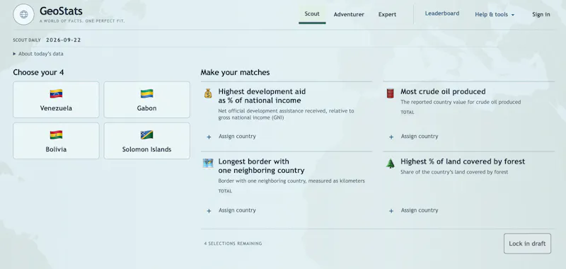 GeoStats screenshot 1